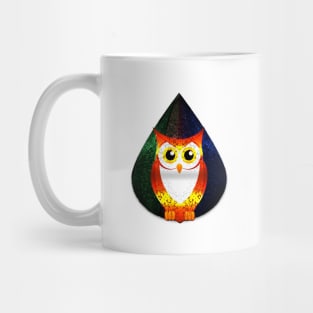 Filigree owl Mug